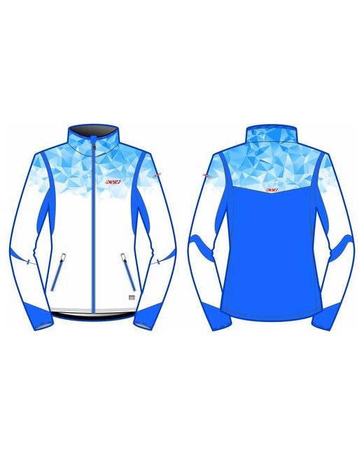 Kv+ Разминочная куртка KV TORNADO jacket bluewhite 22V107.20