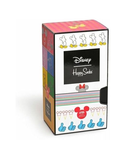 Happy Socks Набор из 4 пар носков унисекс 4-Pack Disney Gift Set Размер 29 разноцветный