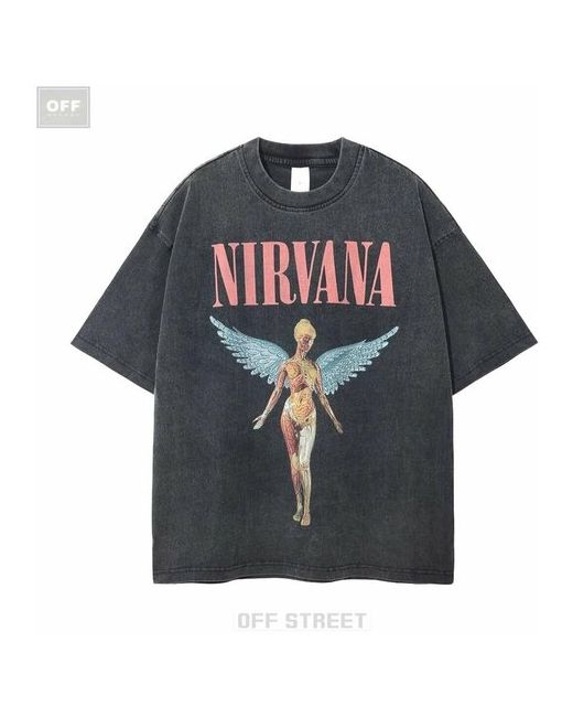 Off Street Футболка оверсайз Nirvana