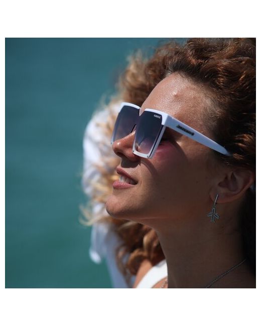 Alberto Casiano Солнцезащитные очки SLASH WHITE