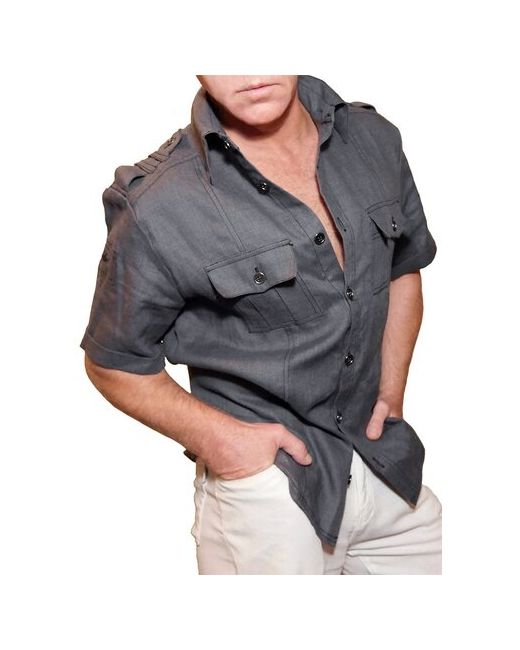 Safari Рубашка льняная модель 315 размер 2XL