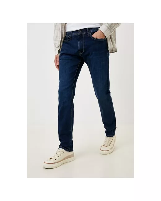 Pepe Jeans London брюки джинсы London модель PM206326VX22 темно размер 48-5031/32
