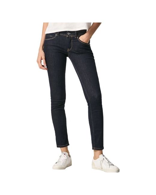 Pepe Jeans London брюки джинсы London модель PL204165M152 темно размер 5033/32