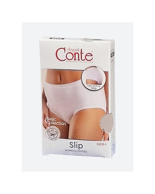 CONTE Elegant Трусы слипы-макси Conte Basic Cotton LB 2016 slip maxi размер 564XL White