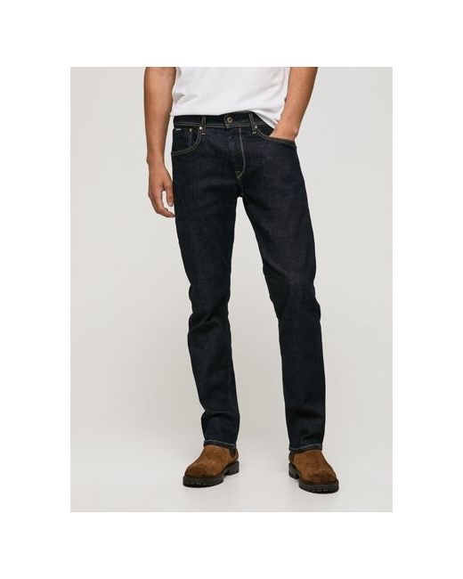 Pepe Jeans London брюки джинсы London модель PM206319AB04 темно размер 5032/34