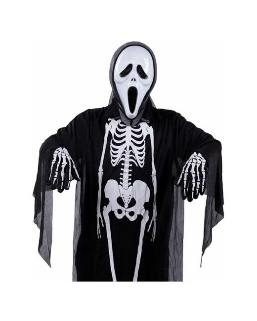 StarFriend Карнавальный костюм Хэллоуин Крик Halloween Scream 3 в 1 маскабалахонперчатки