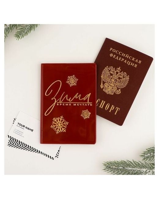 Сима-ленд Паспортная обложка зима