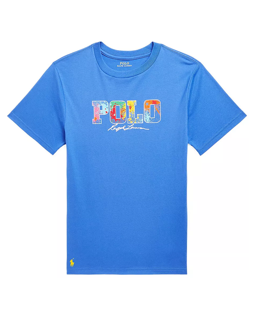 Polo Ralph Lauren Футболка XL подростковая с цветным большим лого