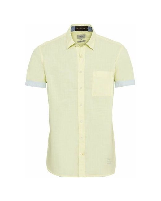 Camel Active рубашка короткий рукав Short-sleeved shirt s4092315S22 зелено-желтый 52/L