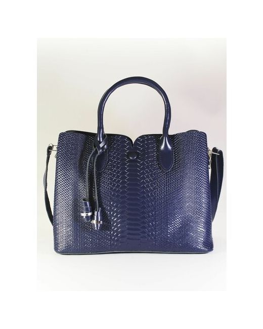 BagSTORY сумка на плечо DONY синего цвета из натуральной кожи