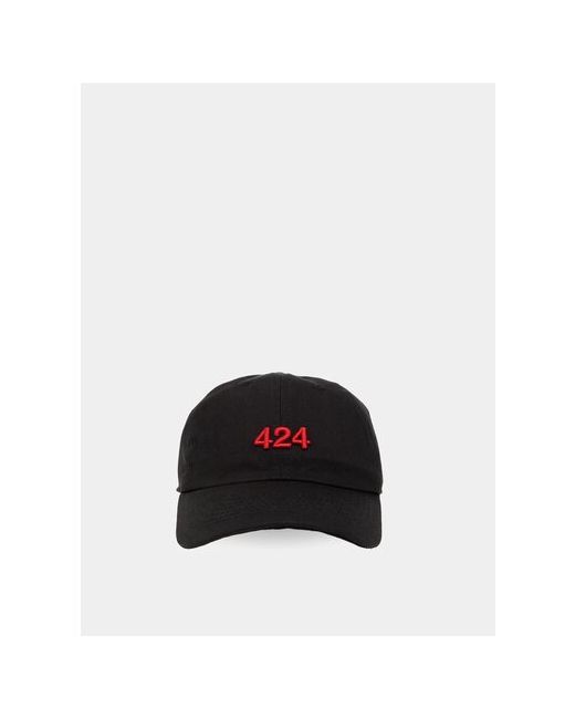 FourTwoFour on Fairfax Кепка Cotton Black/Red