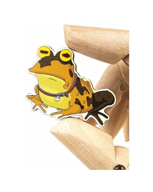 Pepper Pin деревянный пин значок жаба лягушка с булавкой на рюкзак