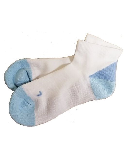 Unbranded Носки спортивные Socks Sport x1 White/Cyan 22-24см