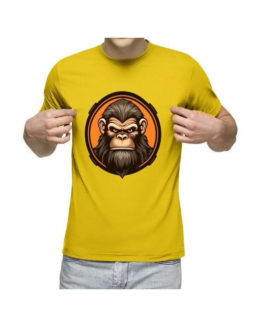 US Basic футболка Грозная обезьяна S темно-