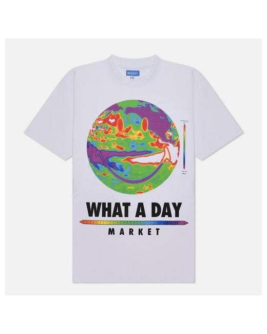 Market футболка Smiley What A Day Размер L