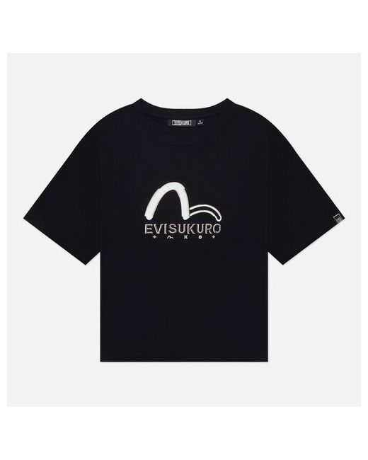 Evisu футболка Evisukuro Seagull Print Embroidered Размер S