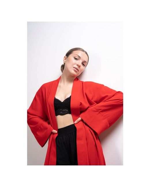 Egorova Yulia Халат-кимоно красного цвета