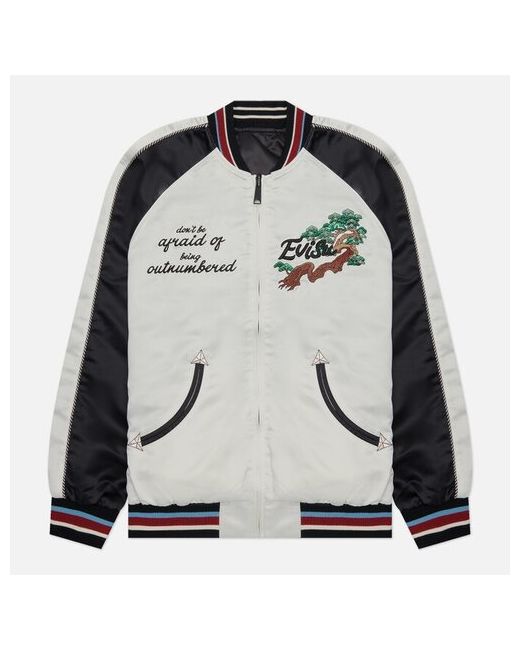 Evisu куртка бомбер Eagle Embroidered Dual Face Souvenir Размер XL