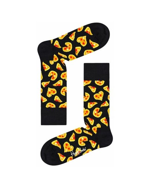 Happy Socks Носки унисекс Pizza Love Sock с кусочками пиццы