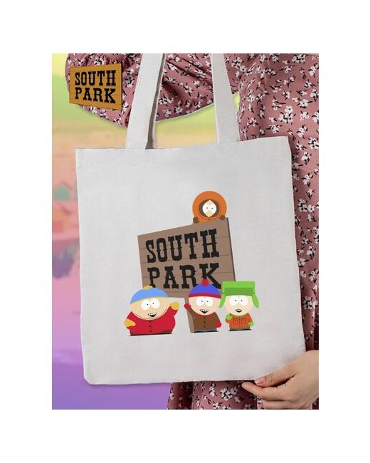 Hilari - детям Шоппер с принтом Южный парк сумка
