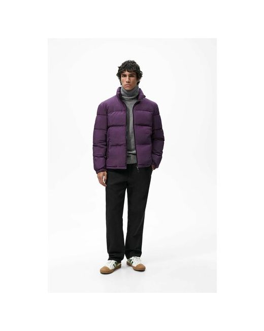 Zara Базовая Стеганая Куртка размер M Violett