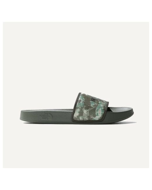 The North Face Шлепанцы Base Camp Slide III M RU 44 US 11 military olive stippled camo print/black