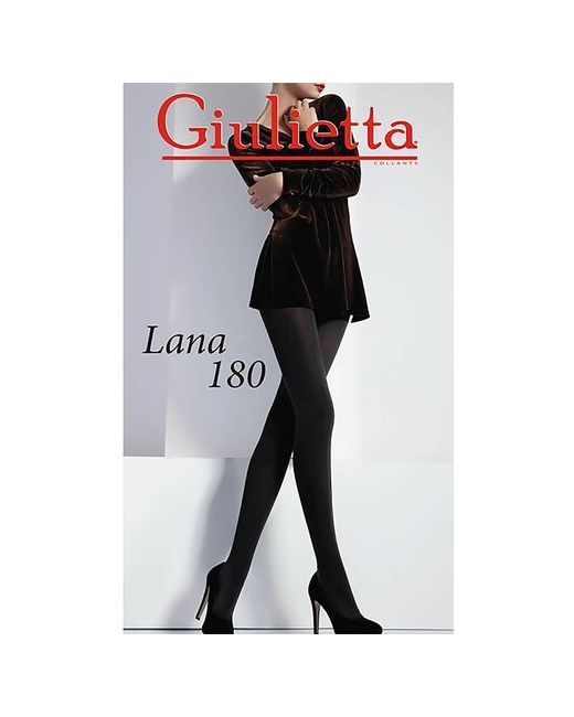 Giulietta Колготки LANA 180 nero размер