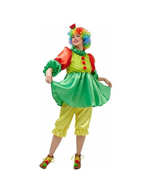 Мой Карнавал Карнавальный костюм клоунессы женский взрослый