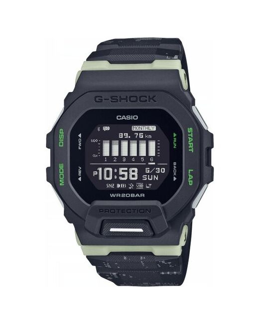 Casio Наручные часы G-Shock GBD-200LM-1ER кварцевые будильник противоударные водонепроницаемые