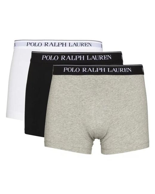 Polo Ralph Lauren Трусы боксеры средняя посадка размер M мультиколор 3 шт.