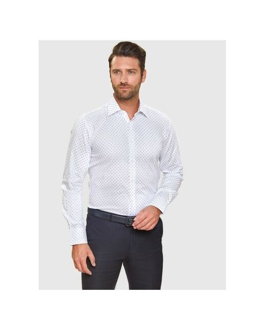 Kanzler Рубашка деловой стиль прилегающий силуэт отложной воротник длинный рукав без карманов воздухопроницаемая размер 38