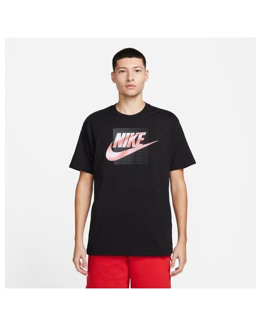 Nike Футболка силуэт свободный размер L