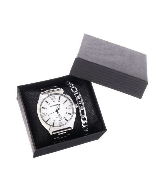 Bolingdun Наручные часы FlashMe Подарочный набор 2 в 1 наручные d4.2 см браслет. упаковка микс