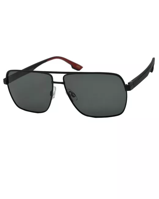 Mario Rossi Солнцезащитные очки авиаторы оправа с защитой от УФ поляризационные для черный/черный
