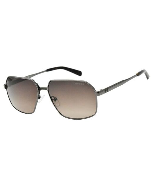 Guess Солнцезащитные очки прямоугольные оправа с защитой от УФ градиентные для серый/серый