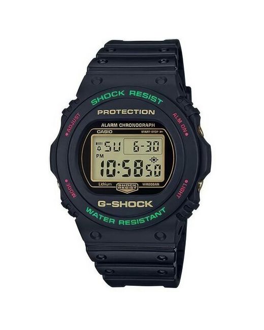 Casio Наручные часы G-Shock DW-5700TH-1E кварцевые водонепроницаемые