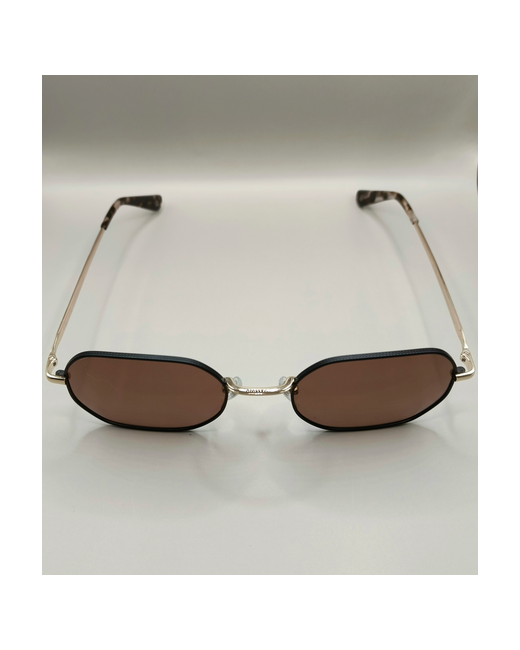Elfspirit Солнцезащитные очки квадратные оправа поляризационные золотой/золотой