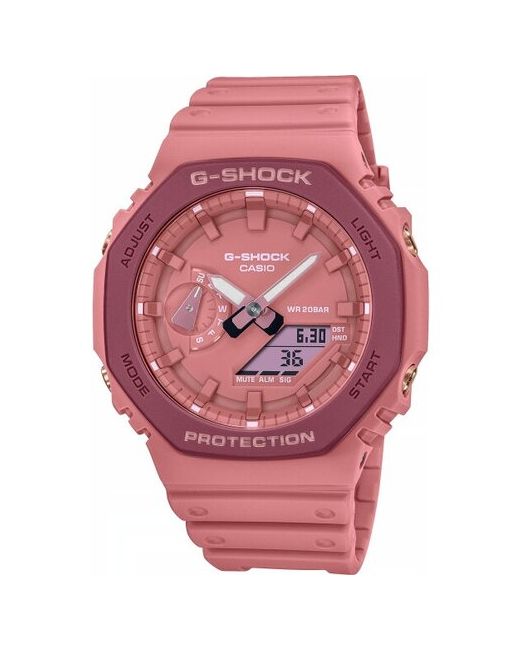 Casio Наручные часы G-Shock GA-2110SL-4A4ER кварцевые будильник противоударные водонепроницаемые