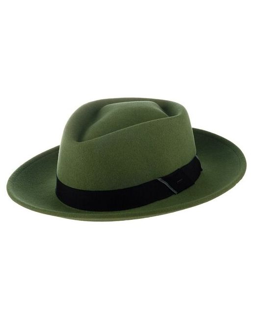 Bailey Шляпа федора утепленная размер 57 зеленый