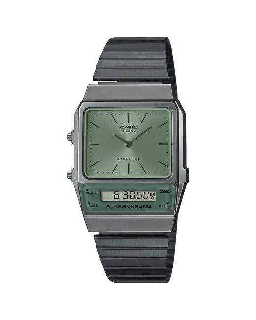 Casio Наручные часы AQ-800ECGG-3A кварцевые зеленый
