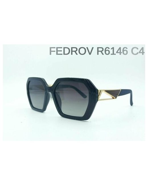 Fedrov Солнцезащитные очки шестиугольные оправа поляризационные для