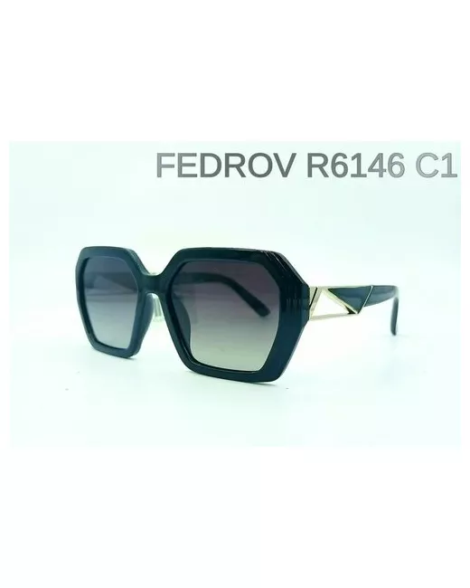 Fedrov Солнцезащитные очки шестиугольные оправа поляризационные для