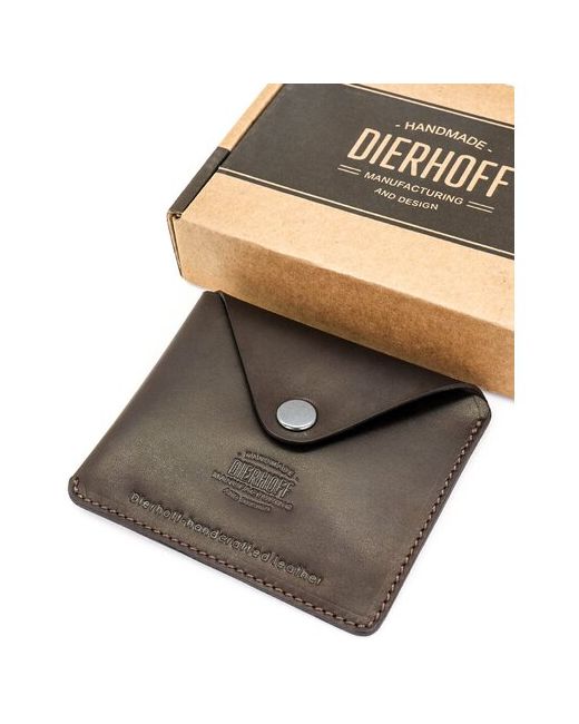 Dierhoff Портмоне гладкая фактура кнопки подарочная упаковка