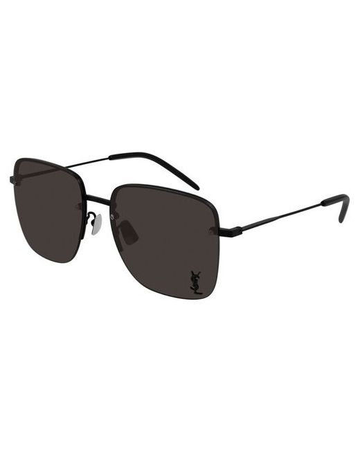 Saint Laurent Солнцезащитные очки прямоугольные оправа