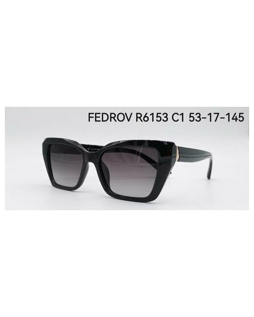 Fedrov Солнцезащитные очки прямоугольные оправа поляризационные для