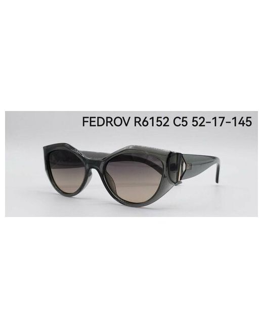 Fedrov Солнцезащитные очки панто оправа поляризационные для