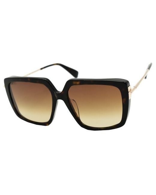 Max Mara Солнцезащитные очки бабочка с защитой от УФ градиентные для черепаховый/черепаховый