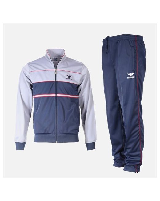 Montanasport Костюм олимпийка и брюки силуэт прямой карманы размер 50