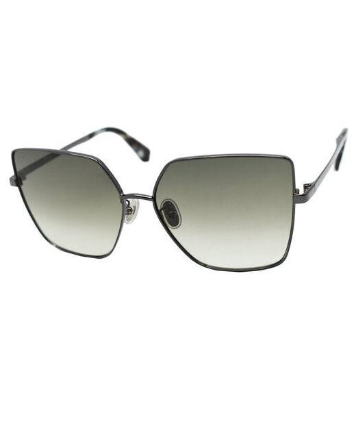 Max Mara Солнцезащитные очки кошачий глаз с защитой от УФ градиентные для серебряный/серебряный