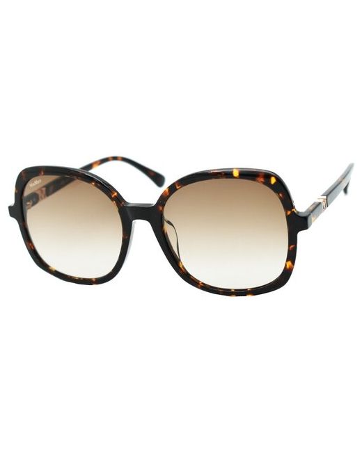Max Mara Солнцезащитные очки бабочка с защитой от УФ градиентные для черепаховый/черепаховый